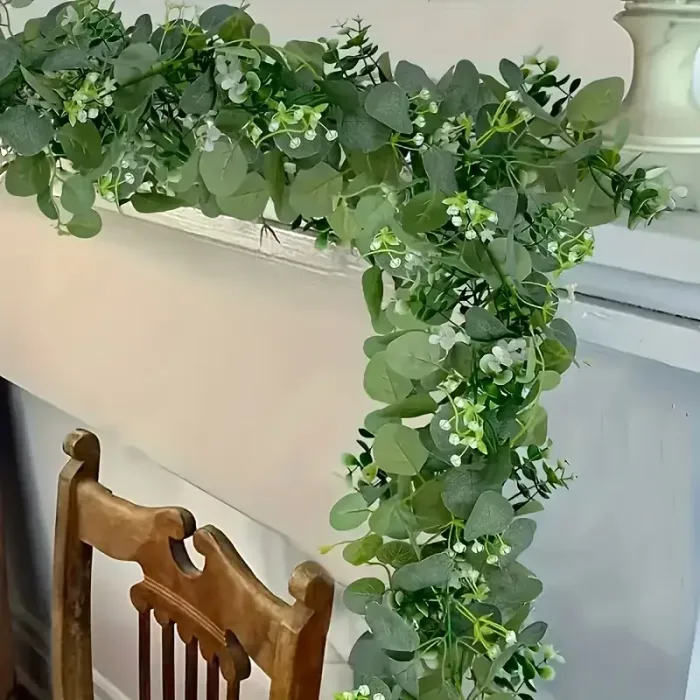 Γιρλάντα με άνθη πολύ ρεαλιστική με μήκος 180cm - Image 2